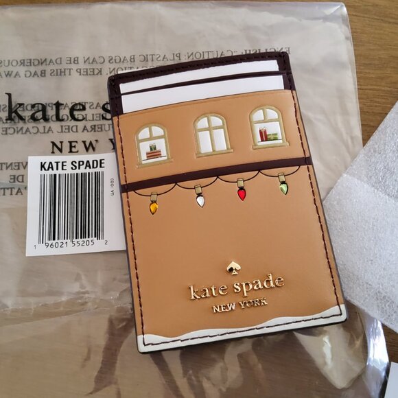 Kate Spade "Oh What Fun" New Credit Card Holder for the Holidays - Picture 4 of 4